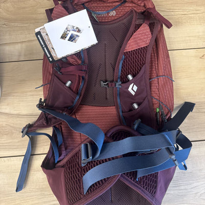 Black Diamond - Women's Pursuit 30 Backpack- MSRP $224 : Burgundy-women-30