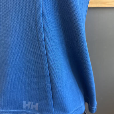 Helly Hansen Blue Tank Top: blue-women-SM