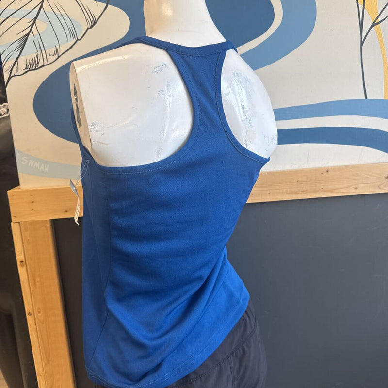 Helly Hansen Blue Tank Top: blue-women-SM