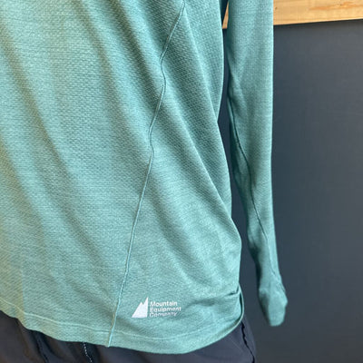 Mountain Equipment Company Women's S/P Green Top: green-women-SM