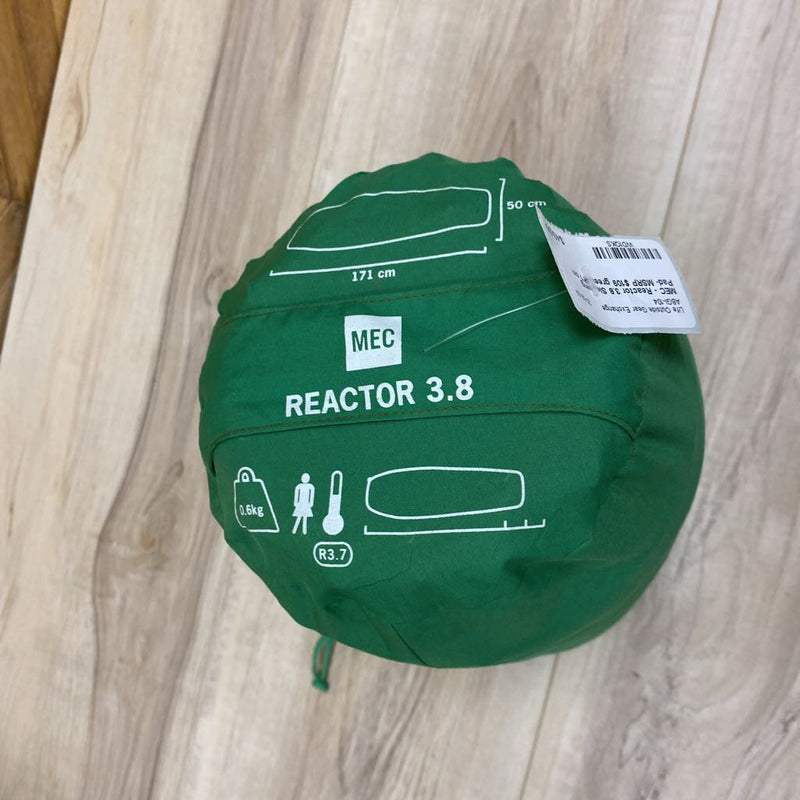 MEC - Reactor 3.8 Sleeping Pad- MSRP $109: green-unisex-171 cm