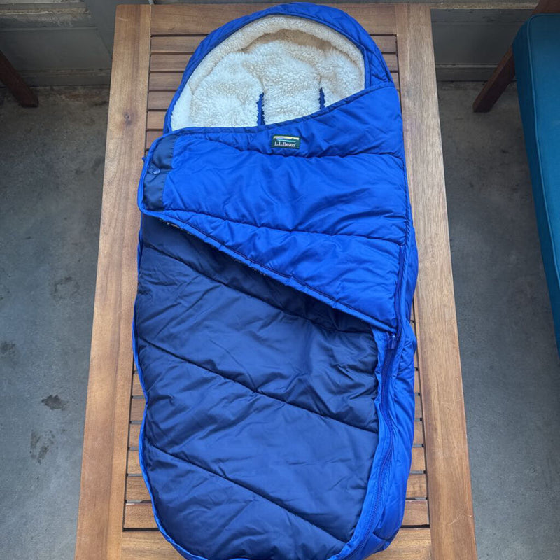 L.L.Bean - Stroller Snow Bunting Bag - MSRP $195: Blue --