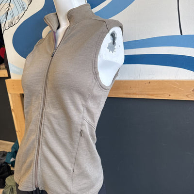 Ibex - Women's Vest- MSRP $220 : beige-women-