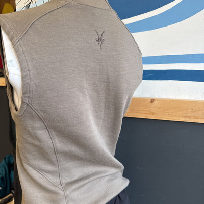 Ibex - Women's Vest- MSRP $220 : beige-women-