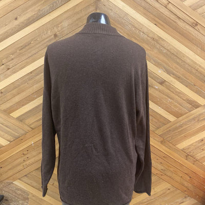 ExOfficio- Men's Brown Sweater-: brown-men-XL/XG