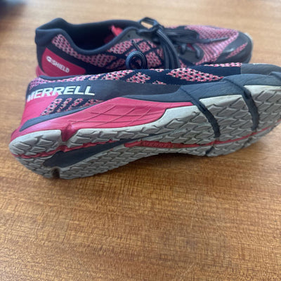 Merrell- Women's Flex Trail Running Shoes- MSRP $150: Pink/Black-women-6.5