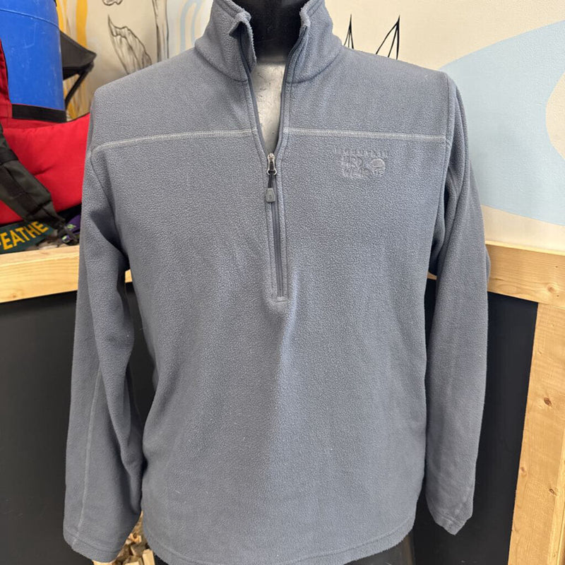 Mountain Hard Wear Fleece Pullover: gray-men-MD