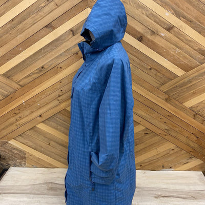 WindRiver - Women's HyperDri HD2 Rain Jacket - MSRP comp $100 : Blue-women-XL