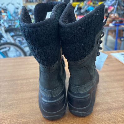 The North Face Women's Winter Boots: black-women-7