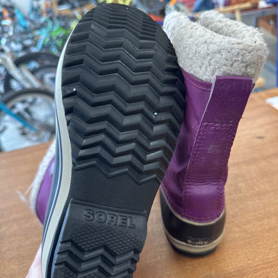 SOREL- Youth Purple Winter Boots- MSRP $110: Purple-children-5