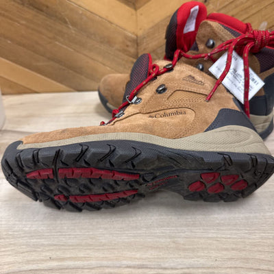 Columbia- Women's Newton Ridge Plus Waterproof Amped Hiking Boot- MSRP $160: Brown-women-9