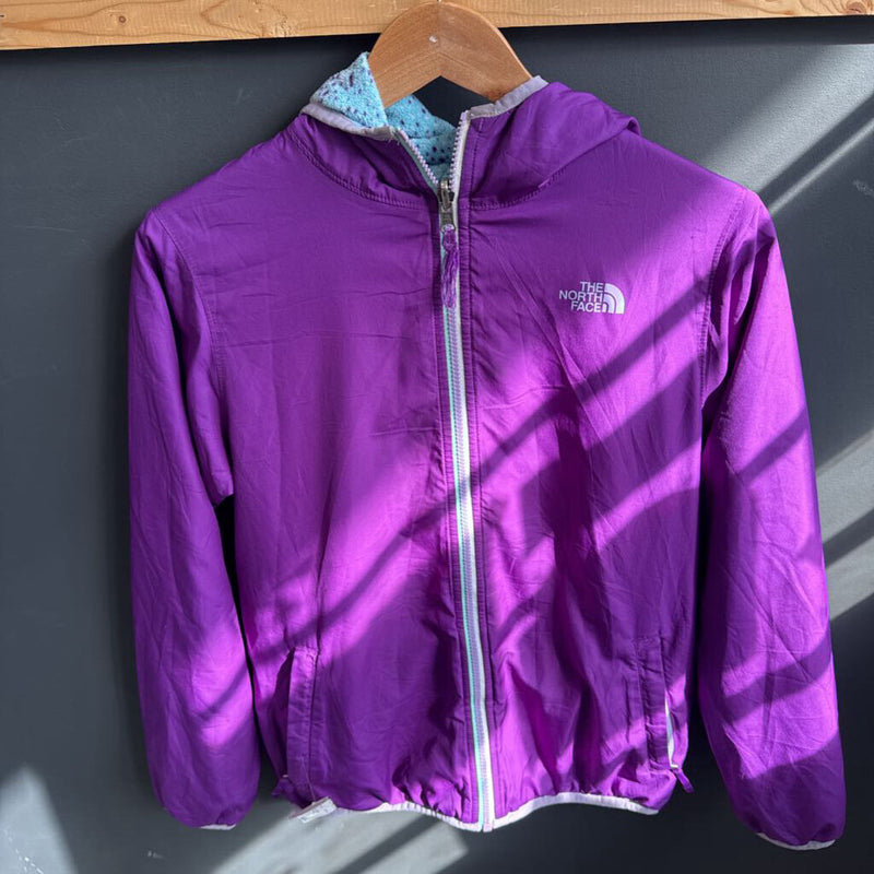 The North Face - Youth Light Weight Jacket Fleece lined- MSRP $119 : purple-girls-18Y