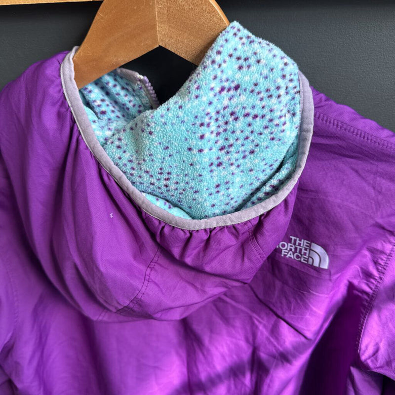 The North Face - Youth Light Weight Jacket Fleece lined- MSRP $119 : purple-girls-18Y