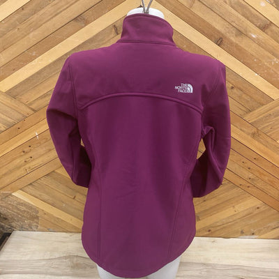 The North Face - Women's Softshell Fleece Jacket - MSRP $209: purple-women-LG