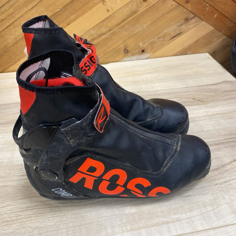 Rossignol - Comp Jr Ski Boots - MSRP $160 : black/red-unisex-