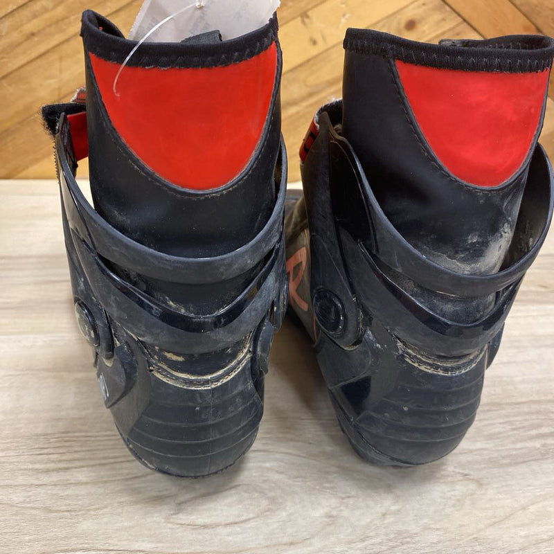 Rossignol - Comp Jr Ski Boots - MSRP $160 : black/red-unisex-