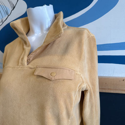 32 Degrees Heat- Women's Fleece Pullover: yellow-women-SM