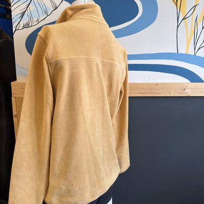 32 Degrees Heat- Women's Fleece Pullover: yellow-women-SM