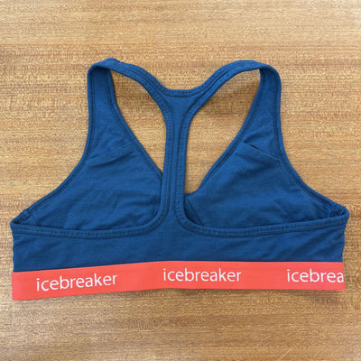 Icebreaker- Women's Sports Bra - MSRP $60: blue-women-