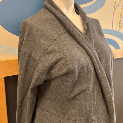 Eddie Bauer Women's Large Grey Hoodie: Grey-women-LG