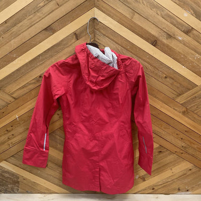 MEC - Kid's Rain Jacket - MSRP $90: Pink/Red-children-10