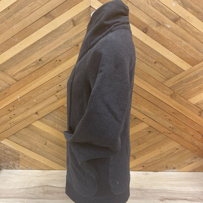 Lululemon - Women's Fleece-Lined Full-Zip Jacket: Dark Grey-women-10
