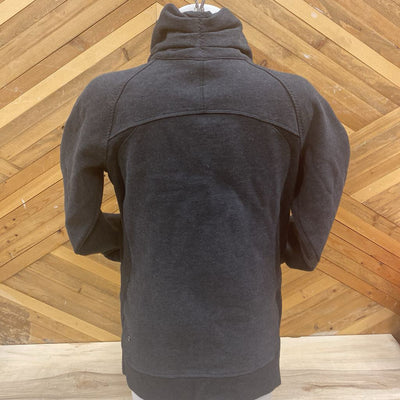 Lululemon - Women's Fleece-Lined Full-Zip Jacket: Dark Grey-women-10