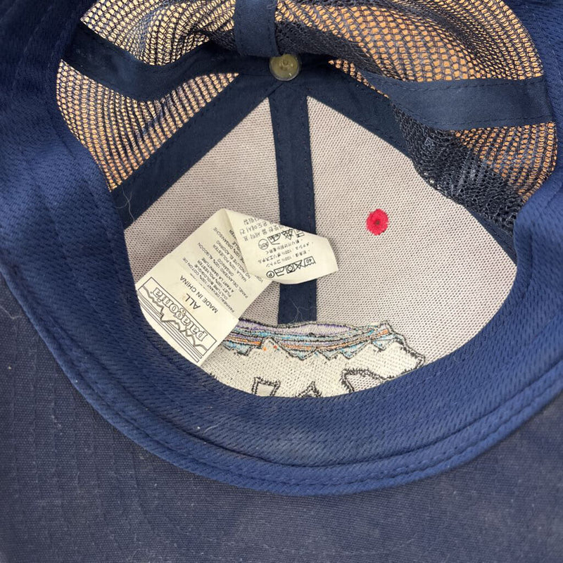 Patagonia - Trucker Hat - MSRP $49: Pink/Dark Blue-unisex-O/S
