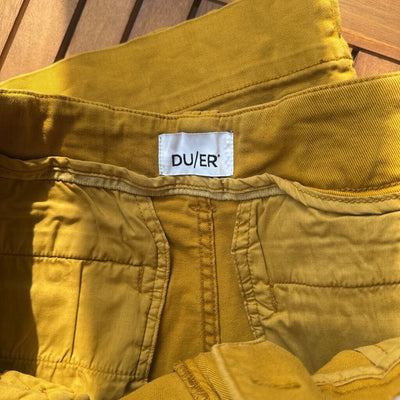 DUER - Women's Wide Leg Jeans- MSRP $129: yellow-women-32