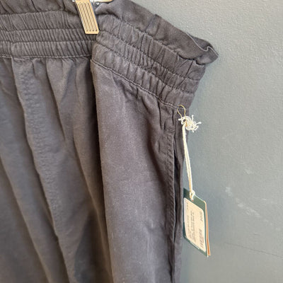 Tentree- W Tencel Midi Skirt- MSRP $78: Meteorite Black-women-XL