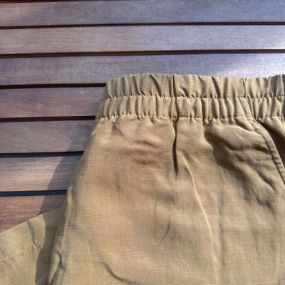 Tentree - Women's TreeLinen Billow Pants- MSRP $108: Golden Brown-women-XL