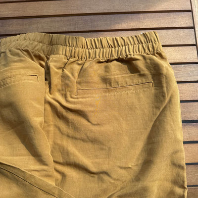 Tentree - Women's TreeLinen Billow Pants- MSRP $108: Golden Brown-women-XL