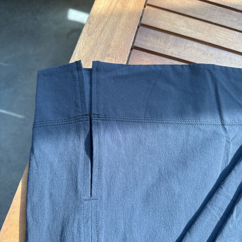 Black Waterproof Pants: black-unisex-XL