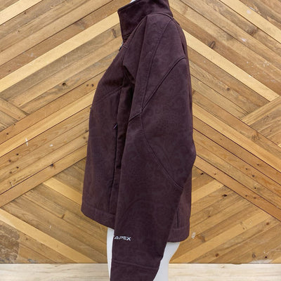 The North Face - Women's Soft Shell Fleece Jacket- MSRP $210: Dark Purple -unisex-SM