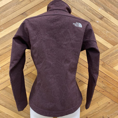 The North Face - Women's Soft Shell Fleece Jacket- MSRP $210: Dark Purple -unisex-SM