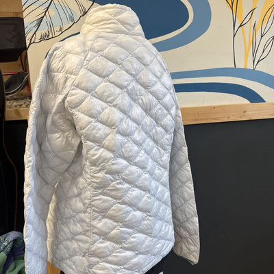 Columbia -Women'sTherma Coil White Quilted Jacket- MSRP $175: white-women-LG