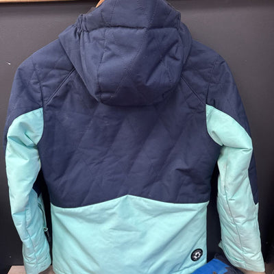 Picture Organic Clothing - Kids Friends Line Jacket -MSRP$210: navy/green-children-12