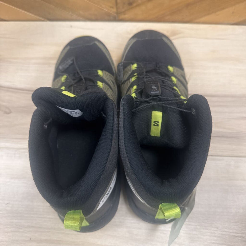 Salomon - Kids XA pro Hiking Shoes-MSRP $110: Black/Yellow-men-6Y
