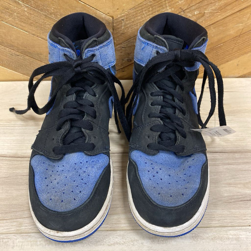 Air Jordan - 1 Retro High OG- MSRP $120: blue, black-children-5.5Y