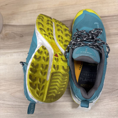 Keen- Women's NXIS EVO Hiking Shoes- MSRP $180: Turquoise/Yellow-women-7