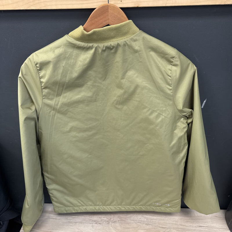 Ripzone - Youth Reversible Bomber Jacket - MSRP comp $50 : Green/Beige-children-LG Y