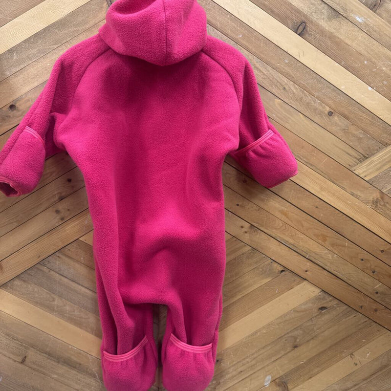 MEC - Infant Fleece Bunting Suit - MSRP $59: pink-children-6m