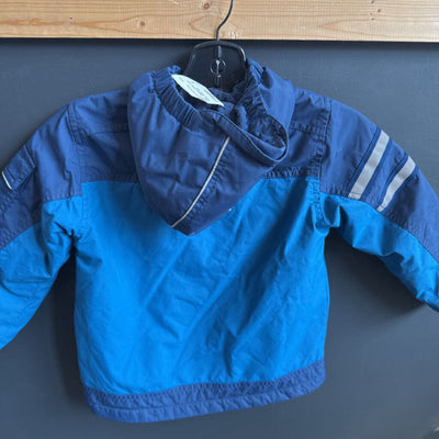 MEC- Children's Fleece Lined Winter Jacket: Blue-children-