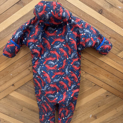 MEC - Bundle Me Infant Snowsuit- MSRP $99 : Red, Gray, Blue-infant-12 M