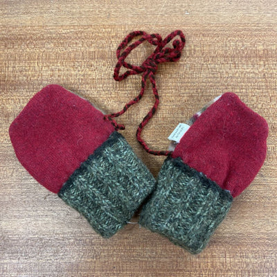 SFN - Baby Mittens - MSRP $32: Maroon/Red/Green/Grey-infant-