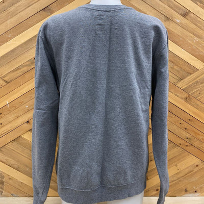 22 Fresh - Unisex Relaxed Fit Crewneck Sweatshirt: Grey-women-MD