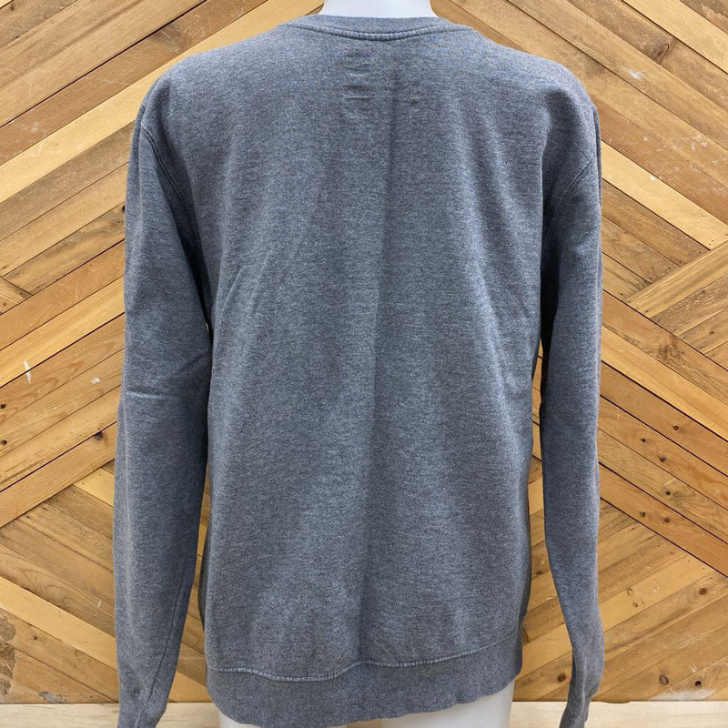 22 Fresh - Unisex Relaxed Fit Crewneck Sweatshirt: Grey-women-MD