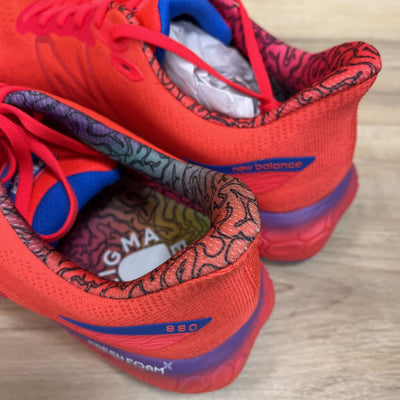 New Balance - Men's Fresh Foam x880 v12 - MSRP $180: Orange/Blue-men-M12/W14.5