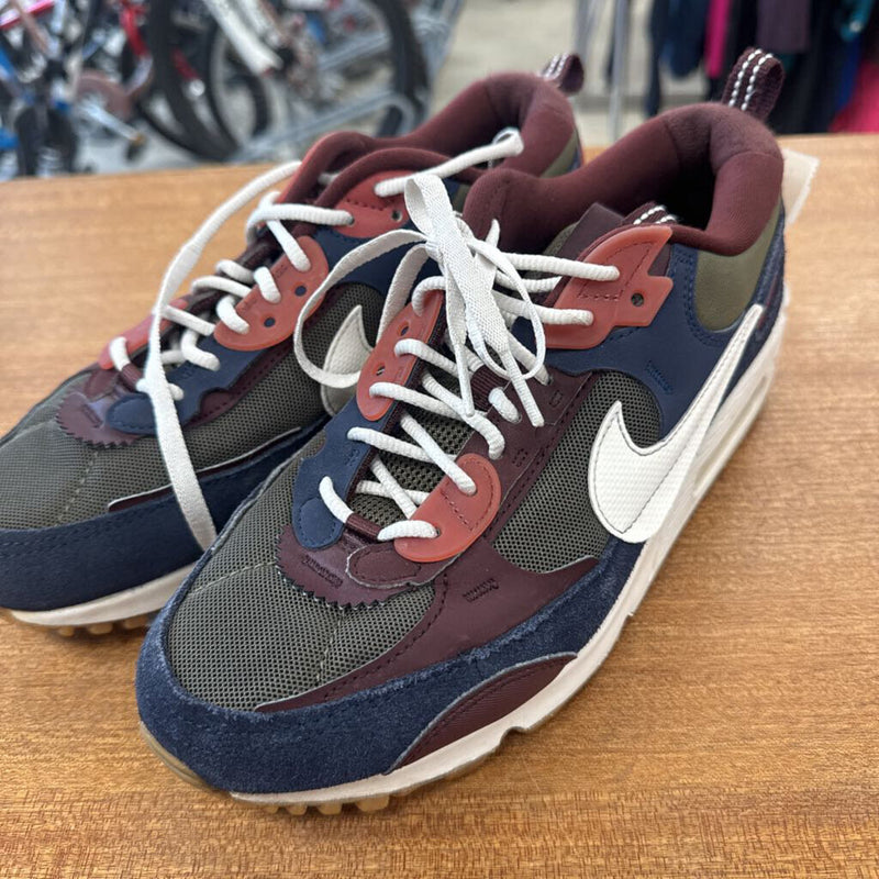 Nike - Air Max Sneakers - MSRP $220: Green/Red/Blue-women-9