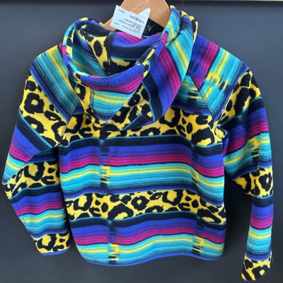 Burton - Children's Zip Fleece - MSRP $99: Yellow/Black/Multi-children-SM